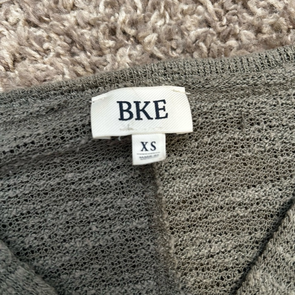 BKE Green Knit Sweater XS